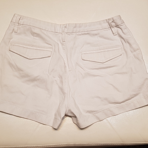 [3 for $45] Uniqlo Denim White High Waisted Shorts - Picture 3 of 6